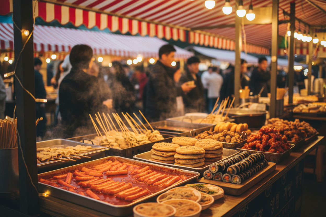 Korean Street Food Beyond Tteokbokki: What Locals Actually Eat
