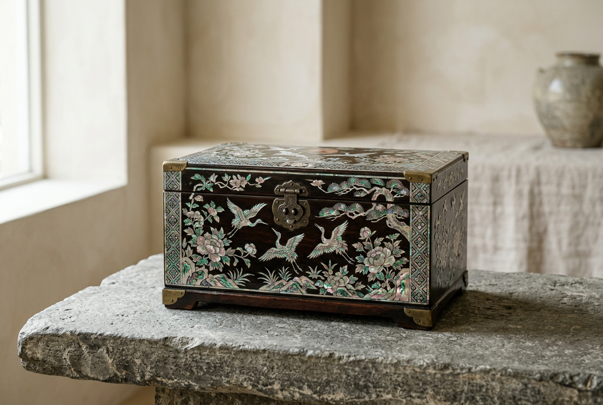The Iridescent Revival: How Joseon Mother-of-Pearl Craft Captivated K-Pop and Modern Homes