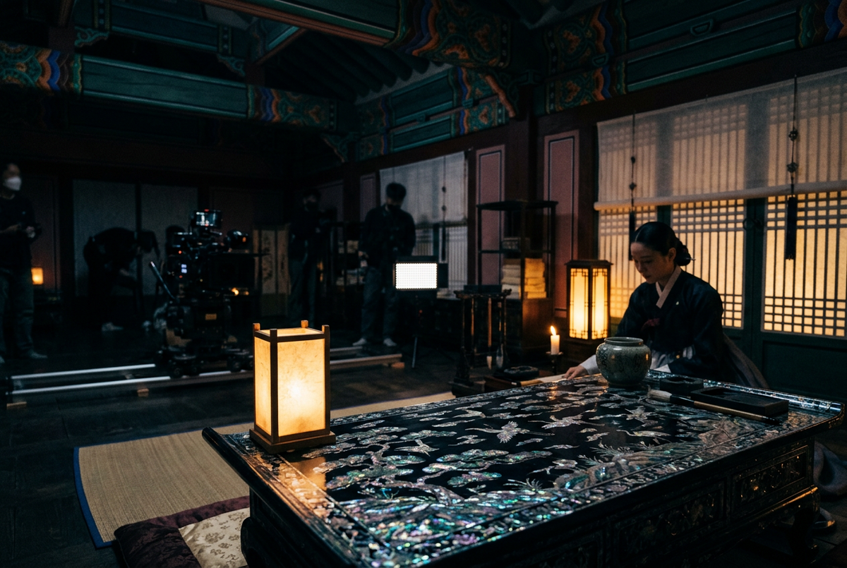 The Secret Irisation: How Joseon Mother-of-Pearl Art Conquered Modern K-Drama Sets and Global Style