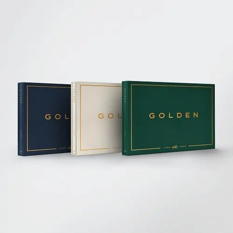 Jungkook – GOLDEN 1st Solo Album [SHINE / SOLID / SUBSTANCE / Weverse Ver] Official BTS Jung Kook CD + Photobook + Photocards K-Pop Album