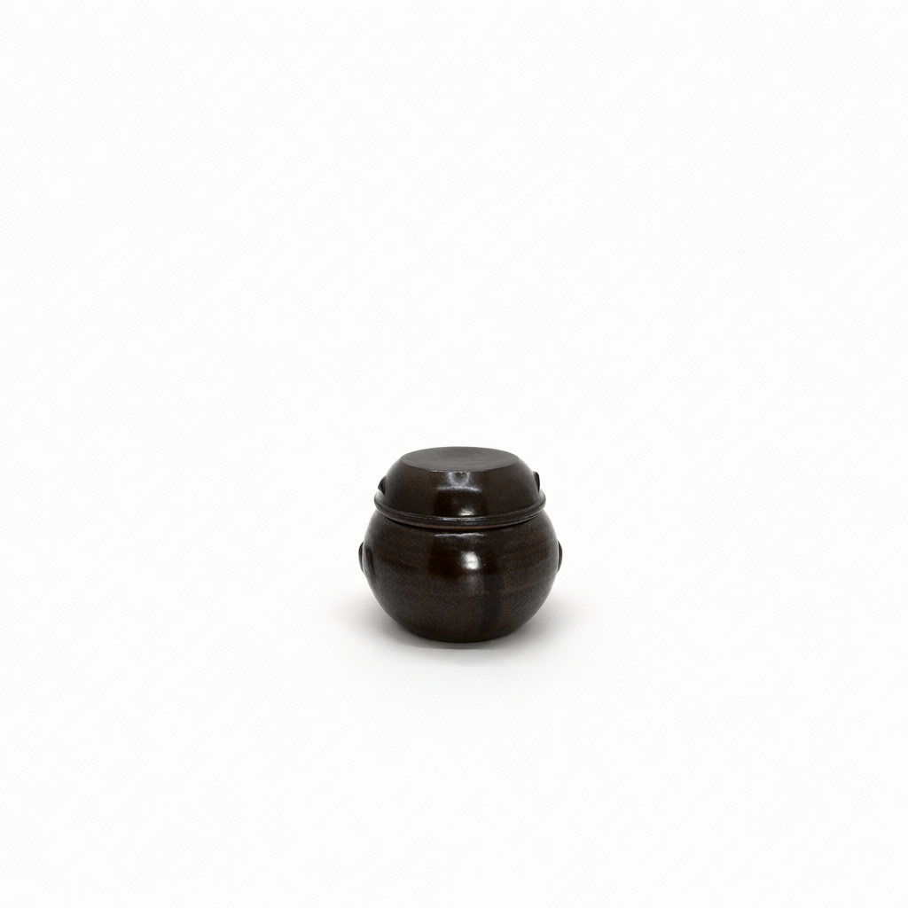 [Joseon Living] Authentic Miniature Korean Onggi Jar | Traditional Breathing Earthenware