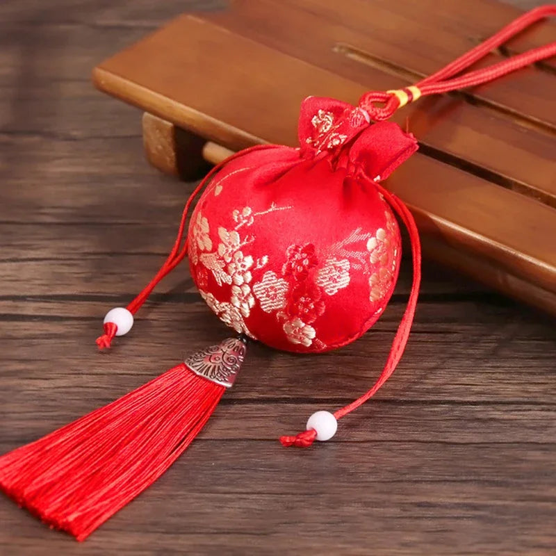 1PC Japanese Prayer Omamori Pray Fortune Beauty Health Safety Lucky Charms Wealth Bag Guard Talisman Pendant Keychain CoupleGift